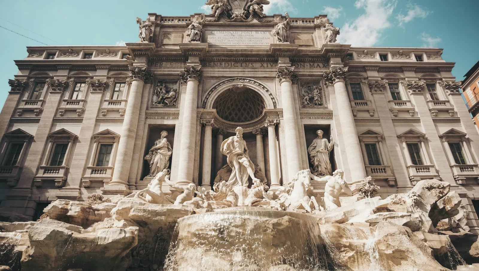 The Trevi Fountain, Rome, Italy